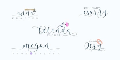Kayla Elegant Script Font Poster 5