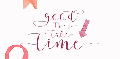 Kayla Elegant Script Font Poster 3