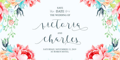 Kayla Elegant Script Font Poster 2