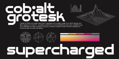 Cobalt Grotesk Font Poster 7