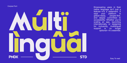Corpoa Font Poster 7