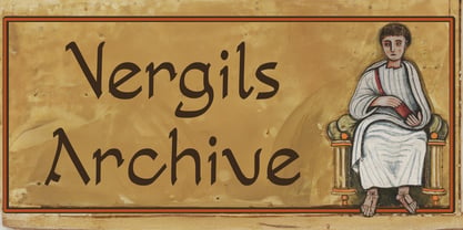 Vergils Archive Font Poster 1