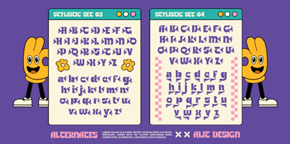 Liquid galaxy Font Poster 6