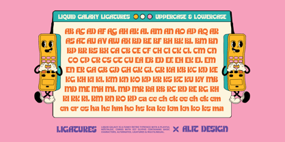 Liquid galaxy Font Poster 9