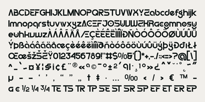 Gegola Font Poster 9