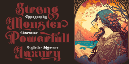 Monevilcy Font Poster 8