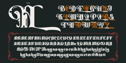 Monevilcy Font Poster 10
