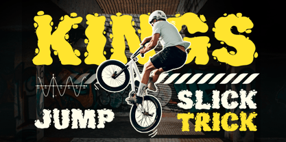 Edgy Bomba Font Poster 2