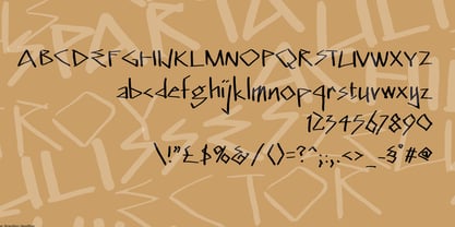 Fake Greek Font Poster 6