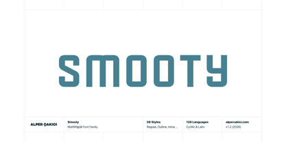 Smooty Font Poster 1