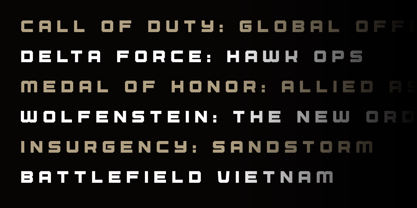 Division Font Poster 11