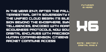 Division Font Poster 10