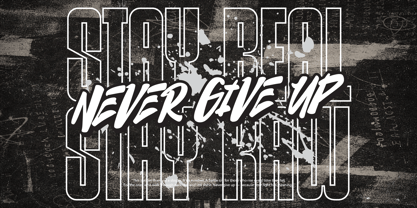 Thelawes Font Poster 2