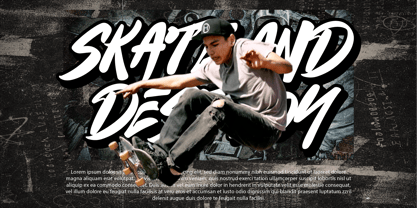 Thelawes Font Poster 6