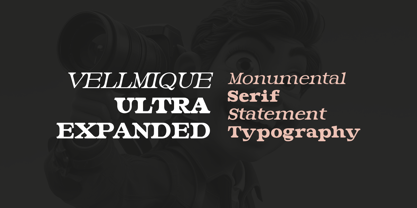 Vellmique Font Poster 5