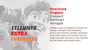 Vellmique Font Poster 6