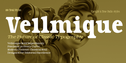 Vellmique Font Poster 1