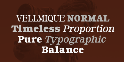Vellmique Font Poster 4