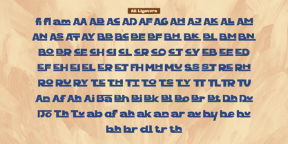 Glemy Botra Font Poster 8