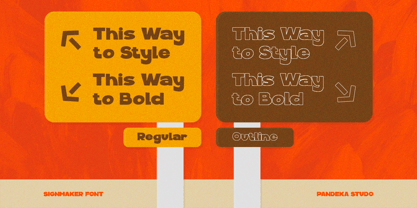 Glemy Botra Font Poster 2