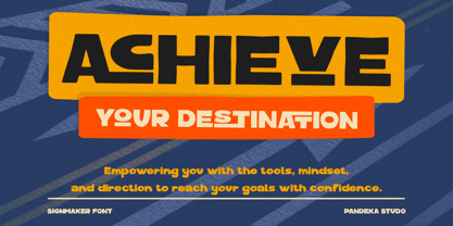 Glemy Botra Font Poster 6