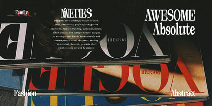 The Edition Nineties Font Poster 10