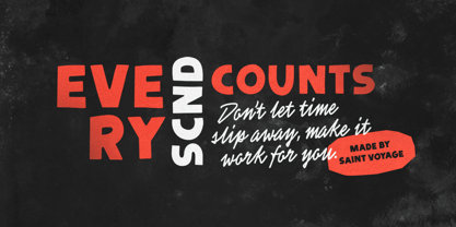 March Culture Font Poster 4