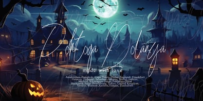 Elkira Bonapasthe Font Poster 5