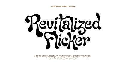 Rattoligs Font Poster 3