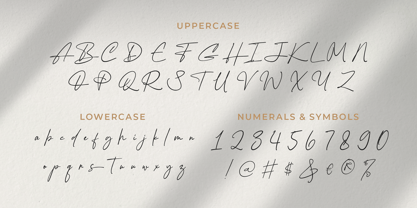 Brilliany Font Poster 3