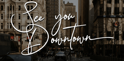 Brilliany Font Poster 6