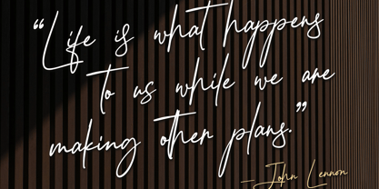 Brilliany Font Poster 5