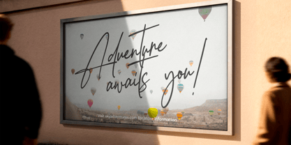 Brilliany Font Poster 4