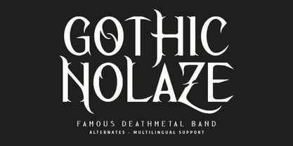 MC Zeroha Font Poster 2