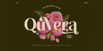 Quvera Font Poster 1