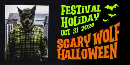 Wild Jungle Font Poster 5