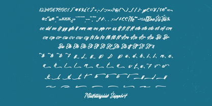 Amsefik Broky Font Poster 14