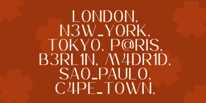 Volkga Font Poster 4