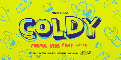 Coldy Font Poster 1