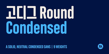 Gothig Round Font Poster 1