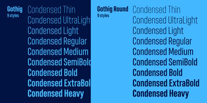 Gothig Round Font Poster 5