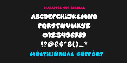 Strokid Graffiti Font Poster 2
