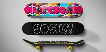 Strokid Graffiti Font Poster 6