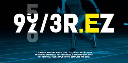 Kynetik Font Poster 5