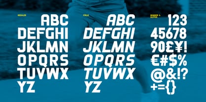 Kynetik Font Poster 2