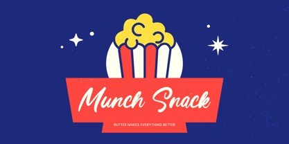 Monday Chitrus Font Poster 2