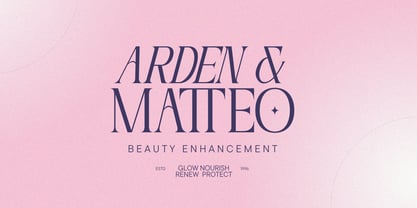 Nogite Modern Font Poster 10