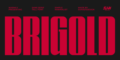 Brigold Font Poster 1