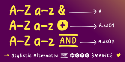 Wonder Hand Pencil Font Poster 8