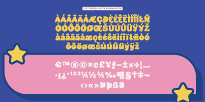 Blomby Font Poster 12